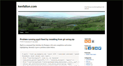Desktop Screenshot of kenfallon.com